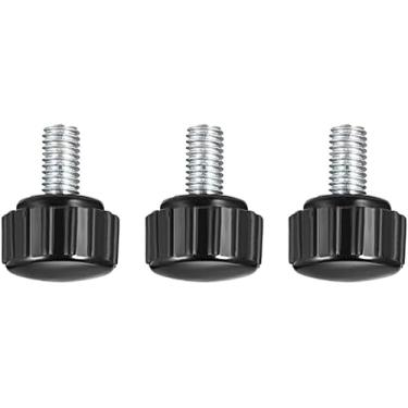 Imagem de Boxonly Parafuso de polegar serrilhado para furadeira de serra, torno de prensa e gabaritos de roteamento, máquinas de embalagem, equipamento de impressão, puxadores de aperto puxadores rosqueados de