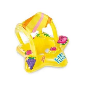 Imagem de Boia Bote De Cintura Inflável Com Fralda Frutas Criança - Intex