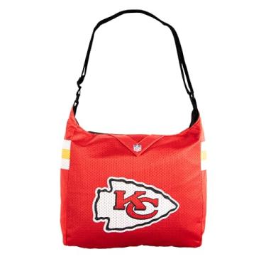 Imagem de Littlearth Bolsa feminina NFL Kansas City Chiefs Jersey, 38 cm A x 35 cm L x 10 cm P