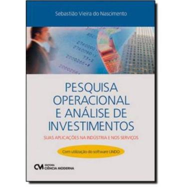 Imagem de Pesquisa Operacional E Analise De Investimentos