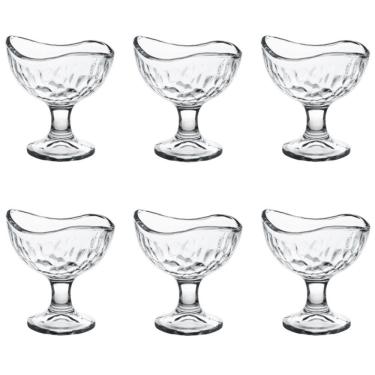 Imagem de Taças De Vidro Para Sobremesa 6 Peças 180 Ml Biona Oxford