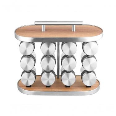 Imagem de Porta Condimentos Com 12 Peças 90ml - Mek