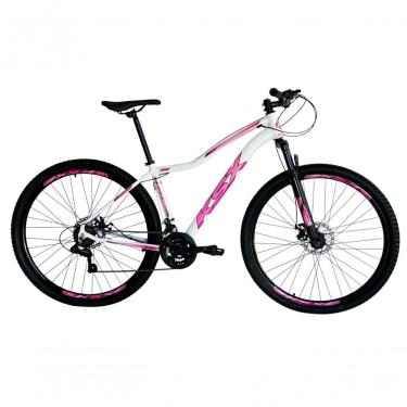 Imagem de Bicicleta Aro 29 Ksx Sd7 Feminina 21v Cabos Internos Alumínio Freios A Disco Garfo Susp...