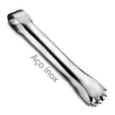 Imagem de Pegador De Gelo Grelhados E Frituras Aço Inox Ke Home