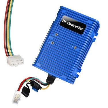 Imagem de Orle Oko Conversor E Redutor De Voltagem Cc Para Carrinho Golfe Compatível Com Ezgo, Club Car, Yamaha, 36 V Ou 48 12 V, Fonte Alimentação 30 A 360 Watts, Regulador Alta Eficiência