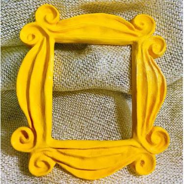 Imagem de Moldura de Porta Friends Mônica Olho Mágico Quadro - Genérica