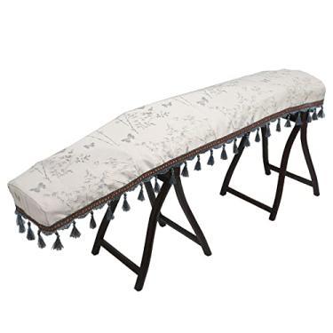 Imagem de SUNSURE Capa Protetora Contra Poeira Guzheng, Cítara Chinesa Universal, Tecido Premium, Acessórios Para Instrumentos Musicais De Piano, Teclado Guqin (Bambu A)