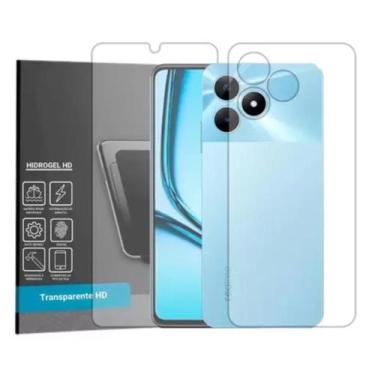 Imagem de Pelicula Hidrogel Frente Verso Compatível Com Realme Note 50 - Db