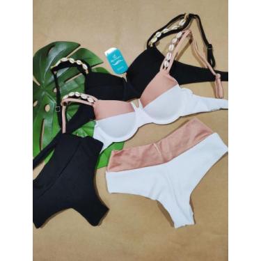 Imagem de Biquíni hotpants Búzios - Aquaianna , Preto, M