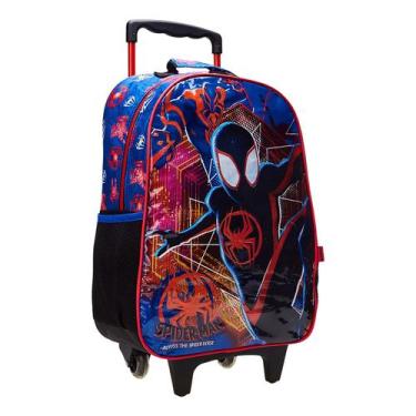 Imagem de Mochila com Rodinhas Escolar 16 Spider Black R2 Xeryus