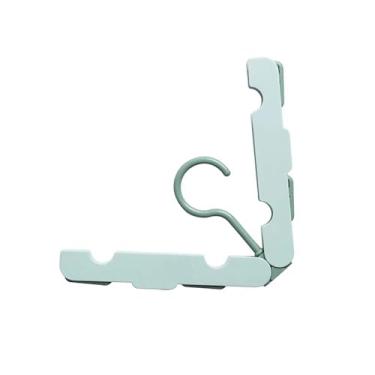 Imagem de Pssopp Cabide de Viagem Dobrável, Adequada para Vários Cenários, Fácil Portabilidade, Design de Economia de Espaço, Com Clipes Anti-deslizamento, Ideal para Pendurar Roupas, Meias, Calças e Roupas