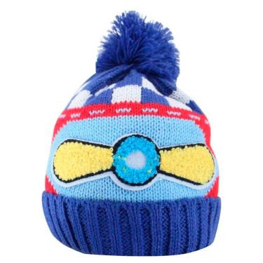 Imagem de Touca Gorro Infantil Azul Aviador Colorida Tamanho Único