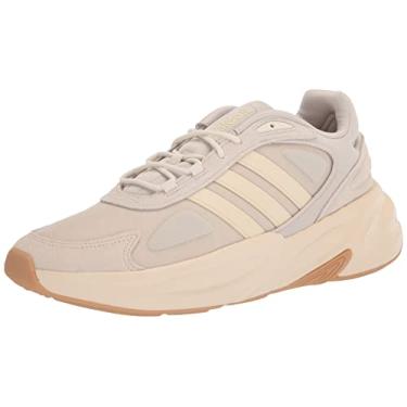 Imagem de adidas Tênis de corrida masculino Ozelle, Alumínio/branco-maravilha, 8