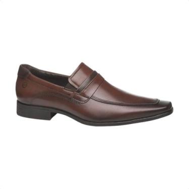 Imagem de Sapato Masculino Social Pegada Elegance Marrom, Pinhao, Dark brown, 40