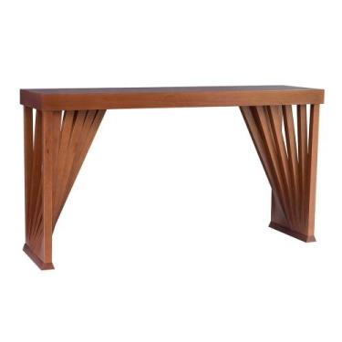 Imagem de Aparador de Madeira com Tampo de Vidro Vitória - Nobreza Móveis, (NB) 