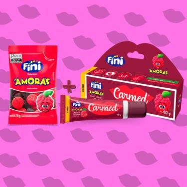 Imagem de Kit com Hidratante Labial e Balas -Carmed Fini Amora Intensa - Cimed