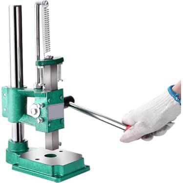 Imagem de Máquina De Impressão De Couro, Ferramenta De Perfuração De Furo De Couro, Máquinas De Gravação De Perfurador De Prensa Manual Para Artesanato, Ferramentas De, SQUARE HEAD-320KG