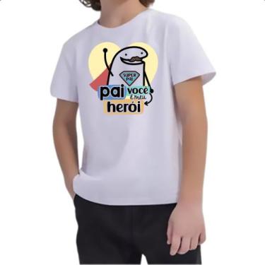 Imagem de Camiseta Infantil Dia dos Pais Flork Heroi - Alearts, 8