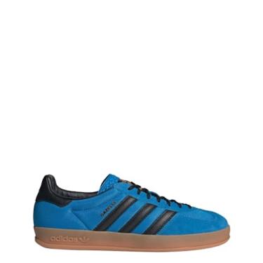 Imagem de adidas Gazelle ADV – Tênis masculino/unissex – Preto/branco/dourado Tamanho 47, 38