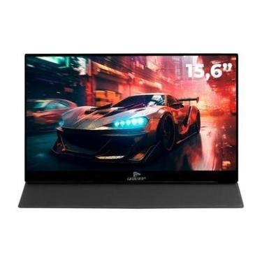 Imagem de Monitor Portátil 15,6" Som Estéreo Full Hd Gamer Peso Leve