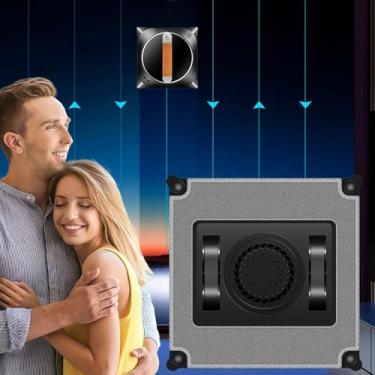 Imagem de Robô limpador de vidros sem riscos, robô limpador automático de janelas com jato de água dupla face, potência de sucção de 2500 Pa, planejamento inteligente de trajeto, 4 modos de limpeza, para l