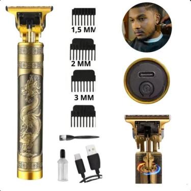 Imagem de Máquina de Cortar Cabelo e Barba  Premium, Profissional - FAZA