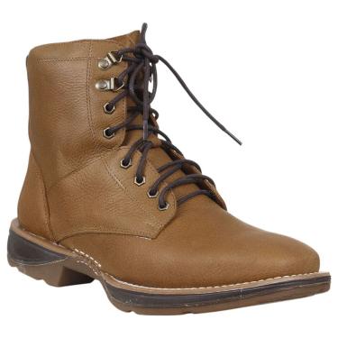 Imagem de Coturno Masculino Caramelo em Couro Cow Way 38124