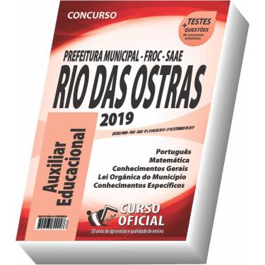 Imagem de Apostila Rio Das Ostras - Auxiliar Educacional