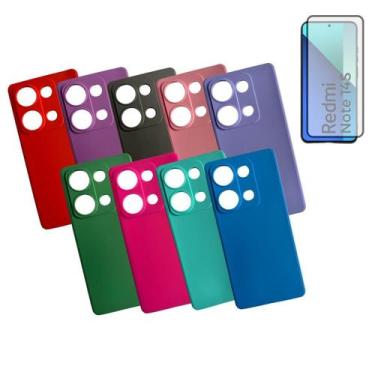 Imagem de Capinha + Pelicula Vidro 3D Compativel Para Redmi Note 14S - Db