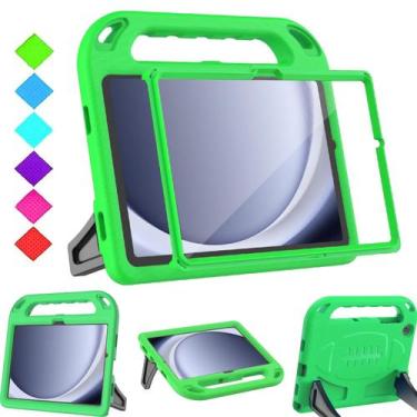 Imagem de Capa BMOUO Kids para Samsung Galaxy Tab A9 Plus 11" 2023 verde