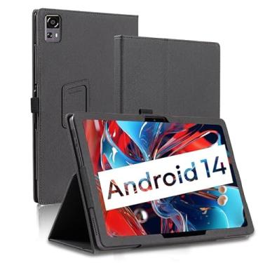 Imagem de AKNICI Capa para tablet CHUWI HiPad 11 de 11 polegadas, capa protetora dobrável de couro sintético premium com ímã de alça de mão para CHUWI HiPad 11