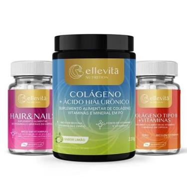Imagem de Combo Beleza e Movimento - Ellevitá Nutrition, Limão