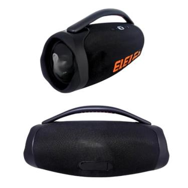 Imagem de Caixa de Som Estilo Boombox 800W (Pico 1000W) Bluetooth IPX66 TWS USB Preto-Com bateria de 3600mAh, com autonomia variável de 4 a 10 horas