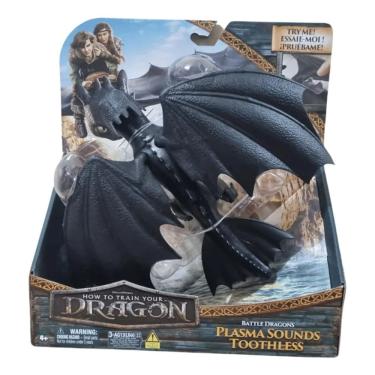 Imagem de Como Treinar o Seu Dragão O Filme  - Banguela Plasma Sounds 25 Cm C/ Som - Sunny