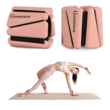 Imagem de Pesos de pulso e tornozelo vestíveis de 1 kg cada para mulheres e home