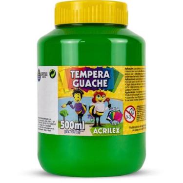 Imagem de Tinta Guache 500ML Verde Folha - Acrilex