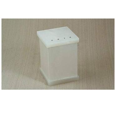 Imagem de Porta Algodão/Porta Cotonetes em Acrílico Com Strass Pérola Decor Acrílicos