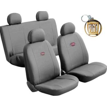 Imagem de capa banco de carro couro cinza para Idea 2011 2016 - gj acc