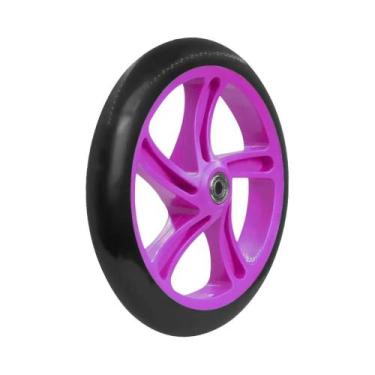 Imagem de Rodas De Scooter Para Adultos De 200mm Com Rolamentos ABEC 7, Substitu