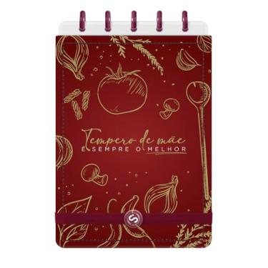 Imagem de Caderno De Disco Receitas Tempero De Mãe É Melhor