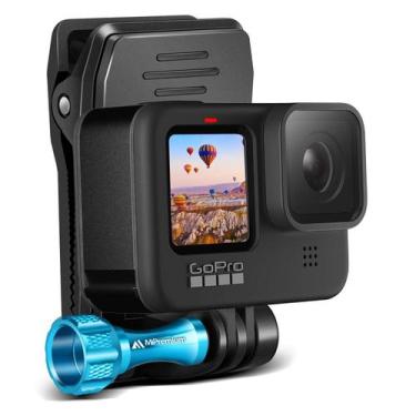 Imagem de Suporte de mochila com alça para GoPro Hero 13-3+ XIAOYI 4K - MiPremiu