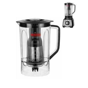 Imagem de Copo Liquidificador Mondial L-1200 Cristal C/ Filtro e Tampa