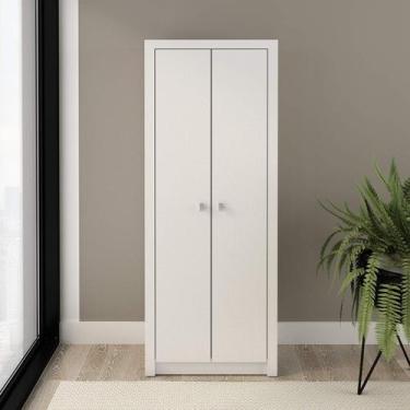 Imagem de Armário Alto para Escritório 2 Portas 60cm ME4105 Tecnomóbili, Branco