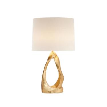 Imagem de Abajur de cabeceira Abajur de mesa para quarto, cabeceira, abajur decorativo tecido