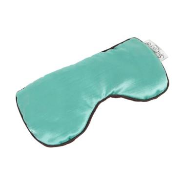 Imagem de DreamTime Máscara de almofada de olhos ponderada, azul-petróleo, micro-ondas ou congelamento, lavável, 24 x 11,4 cm, para dormir, ioga, meditação, relaxamento