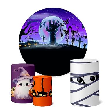 Imagem de Trio Capas Cilindro e Painel Festa 1,50m Halloween (K1HAL0019)
