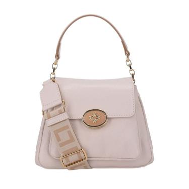 Imagem de Bolsa Luz da Lua Satchel Pequena com Alça Ajustável