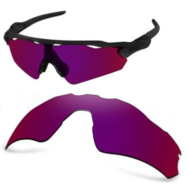 Imagem de AOZAN Lentes de reposição ANSI Z87.1 para óculos de sol Oakley Radar EV Path OO9208, Violet Night, Radar EV Path
