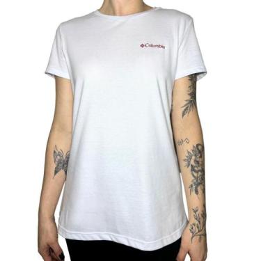 Imagem de Camiseta Columbia Feminina Naturally Boundless, M, Branco