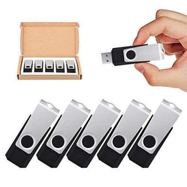 Imagem de Unidade flash USB TOPESEL 32GB USB 3.0 Memory Stick, pacote com 5